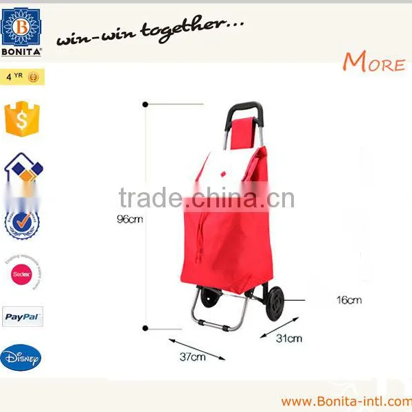 Fancy High Capacity Women Trolley Shopping Bag photo-3