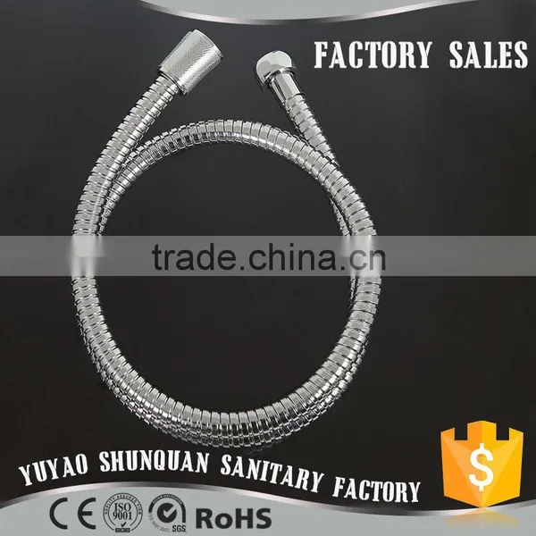 Factory Sale OEM Bathroom Chrome Double 1.5m Shower Head Flexible Hose photo-3