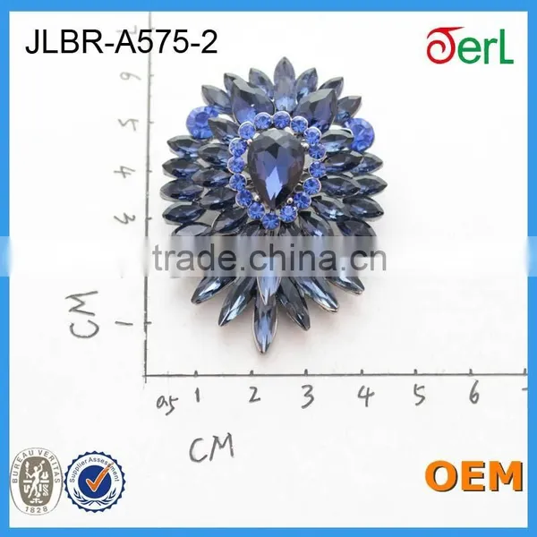 Lovely Large Crystal Brooch for Garment Accessories photo-5
