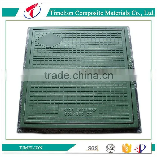 Rectangular Road Sewerage Composite Manhole Cover With En124 Standard photo-3