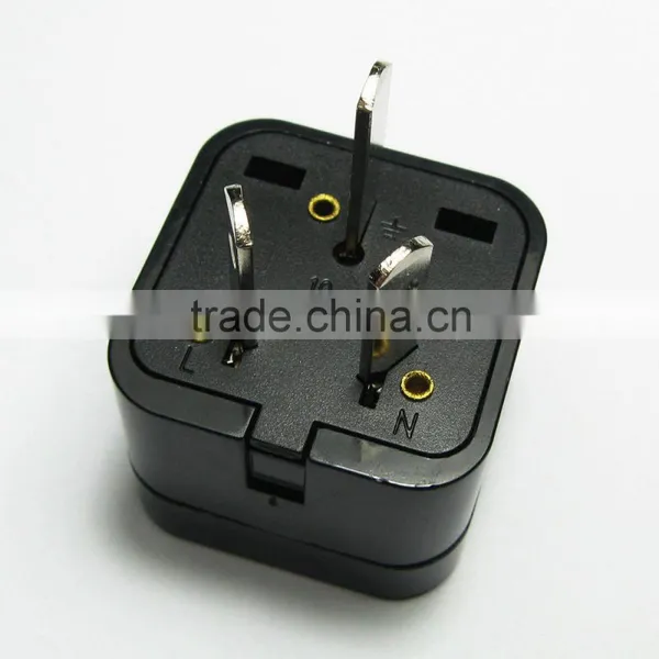 Australian Chinese Type 3 Flat Pin Adaptor Plug Travel Plug Adapter Walmart photo-2