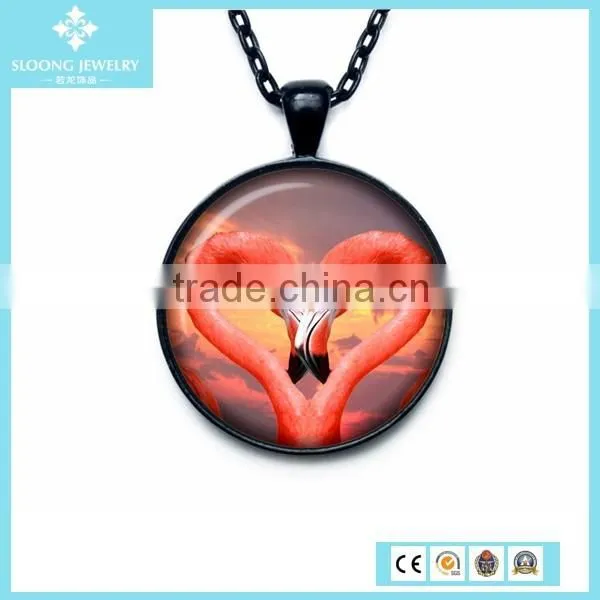 925 Charm Style Silver Hign End Heart Love Pendant photo-4