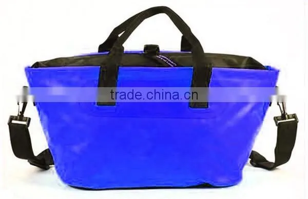 Bright Color Tarpaulin Waterproof Swimming Tote Bag photo-3