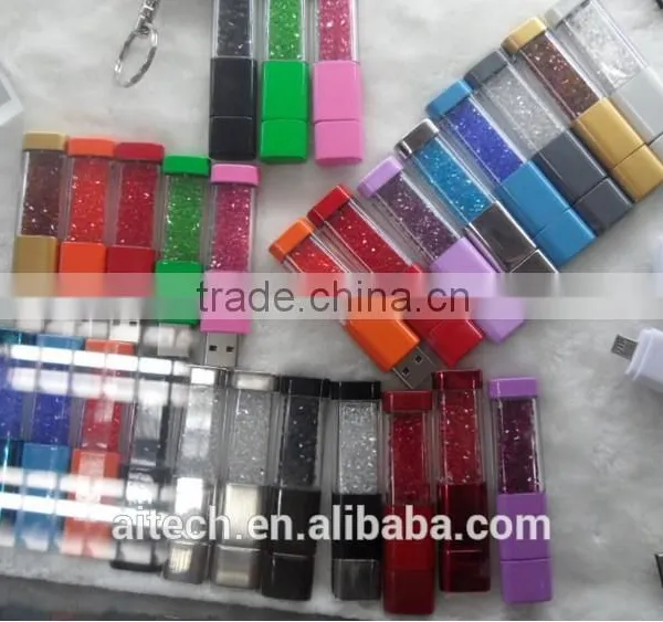 Beautiful Crystal Pen USB Crystal Pen With USB Inside Design With 4GB photo-3