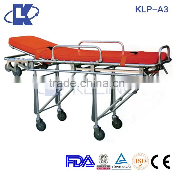 Used Ambulance Stretcher Wheelchair Ambulance Stretcher Ambulance Chair Stretcher KLP-A3