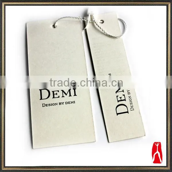 Cheap Brand Art Paper Hang Tag String Jeans