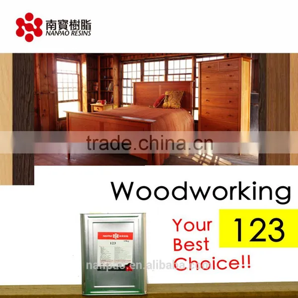 NANPAO Advanced Yellow Transparent Solvent Based CR Adhesive For Woodworking