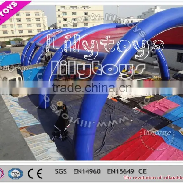 China Lilytoys Large Inflatable Playground Sport Game Covering Playhouse photo-2