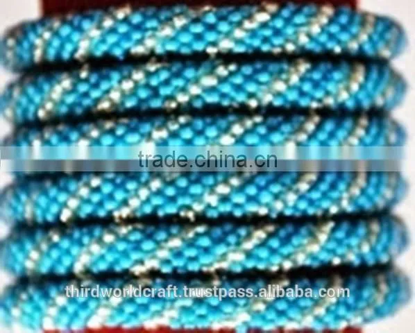Rollover Glass Bead Bracelets photo-2