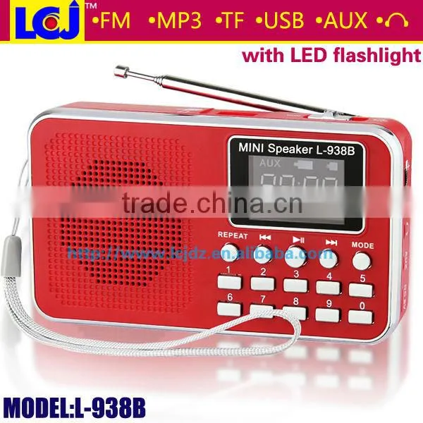2015 Hot Mp3 Player With Speaker