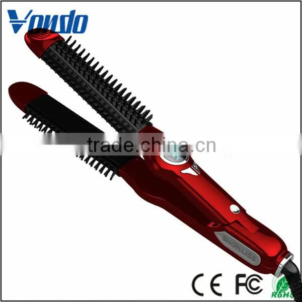 LCD Automatic Anti-scald Curls Hair / Straight Hair for Matching in Colour photo-3