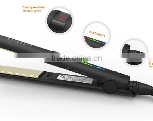 Professional Tourmaline Hair Straightener 3 LED Light photo-2