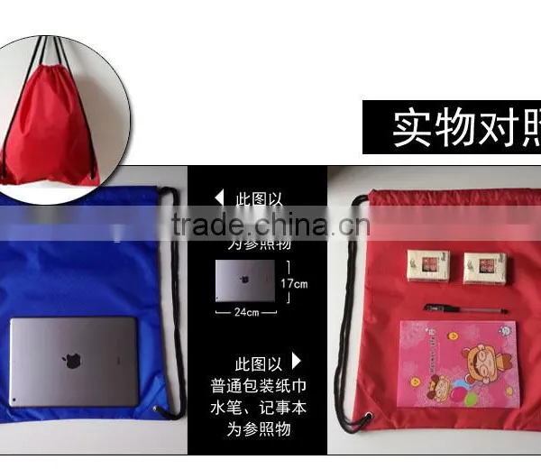 Promotion Gift Bag Oxford Waterproof Drawstring Bag photo-6