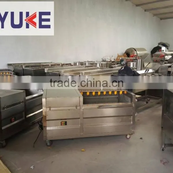 600Kg/h Semi-automatic Assemly Line Potato Chip Bag Material photo-4