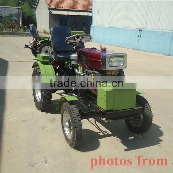 15p Mini Four Wheel Tractor With Tiller photo-4
