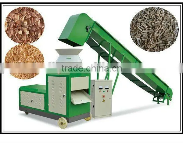 Biomass Machine Suitable for a Flat Die Tractor