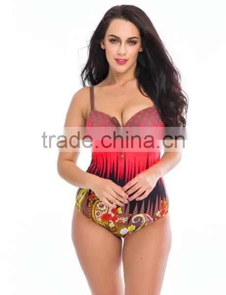 Beseafairy Hot Sale Plus Size One Piece Swimwear photo-6