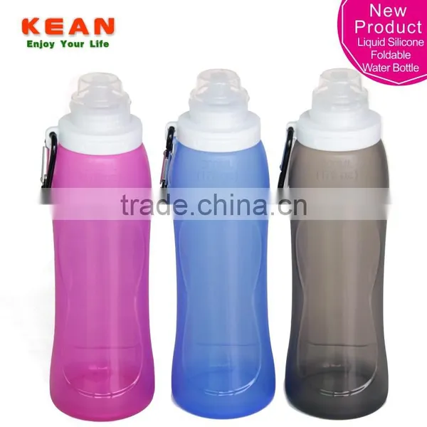 My Friday 4 Design Silicone Drinking Water Bottle photo-2