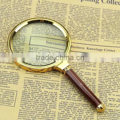 New 80mm Handheld 10X Magnifier Magnifying Glass Loupe Reading Jewelry 92U6 photo-2