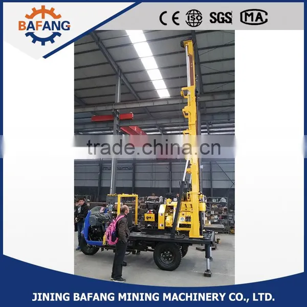 Small Geotechnical Trailer Mounted Water Well Drilling Rig photo-5