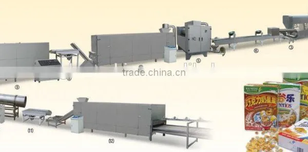 EAGLE 65 Best Price Breakfast Corn Flakes Machine/extrusion Line/production Line/making Plants in China photo-2