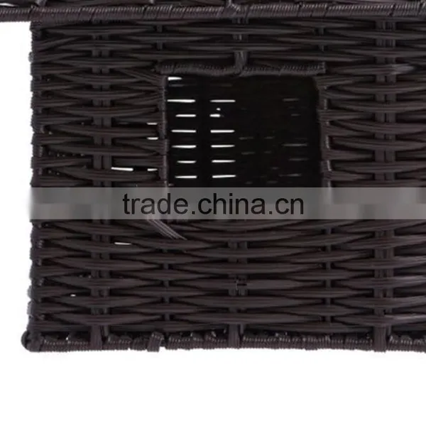 New Resin Wicker Woven Mini Hanging Style Cheap Wholesale Bird Houses photo-3