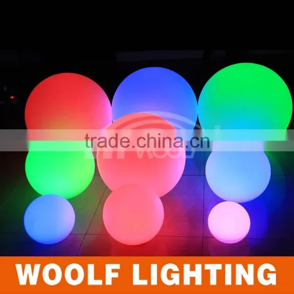 Plastic Case Dia 40cm Color LED Illuminated Sphere photo-2