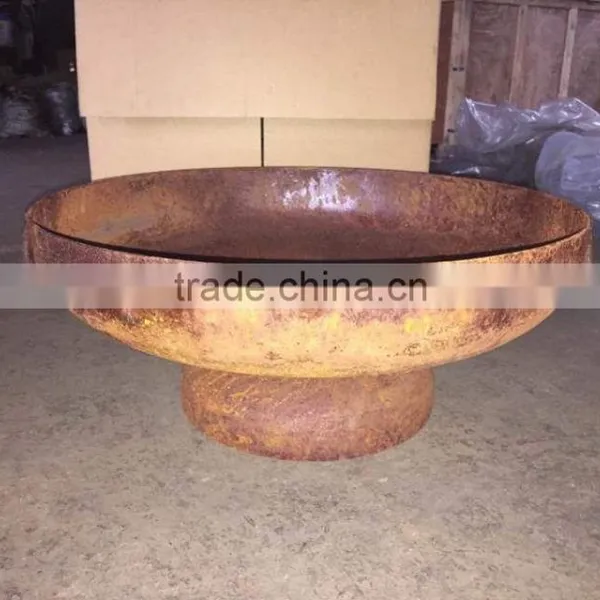 Real Flame Outdoor Steel Construction Fire Pit With Handle photo-4