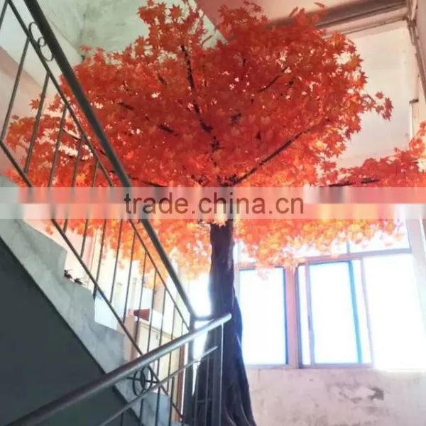 Newly and Fancy Design Hot Sale Artificial Wedding Tree Artificial Maple Tree Romantic and Poetic Artificial Red Maple Tree photo-6