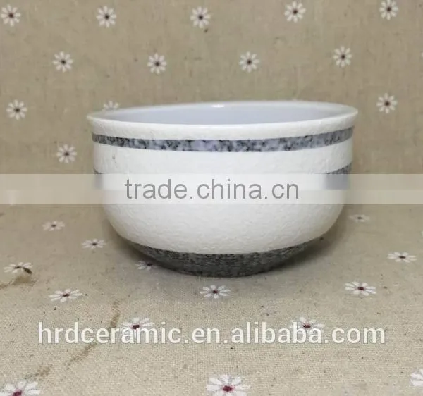 Stocked Personalized High Quality Ceramic Soup Bowl With Two Size photo-5