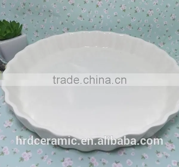 Stocked High Quality Round Beautiful Porcelain Plate Ceramic Soup Dish photo-6