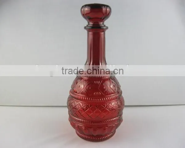 Red Color Wine Bottle Glass Bottles for Sale photo-5