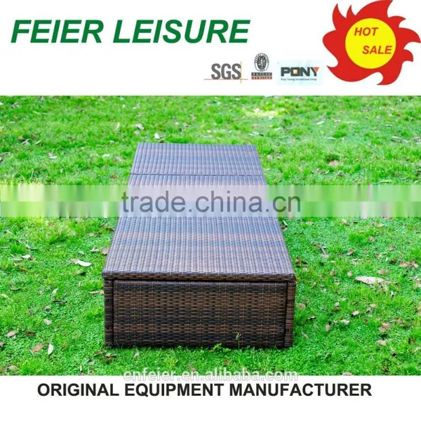 Fashion Fabric Chaise Lounge Sofa photo-3