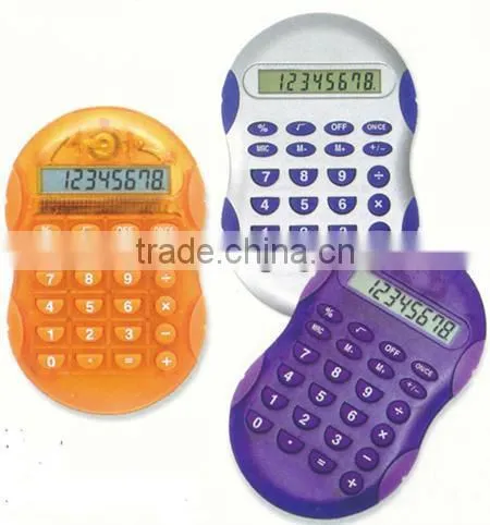 Plastic 8 Digital Pocket Calculator photo-3