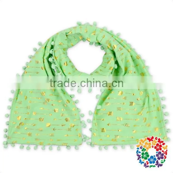 Kids Fashion Halloween Black Orange Pumpkin Warm Scarf photo-4