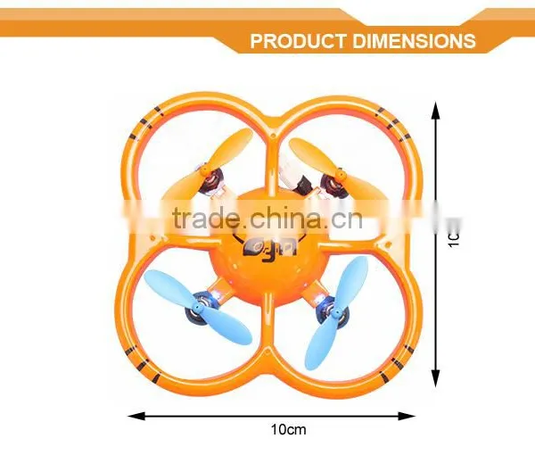 Nihui U207 Mini Pocket Drone 3D Flip UFO With LED Light Remote Control Toy Kid Children's Gift photo-6