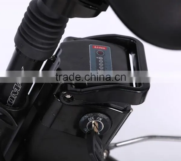 CE 36V 250W Foldable Electric Bicycle 20inch Folding Electric Bike With One-piece Aluminum Alloy Wheel photo-4