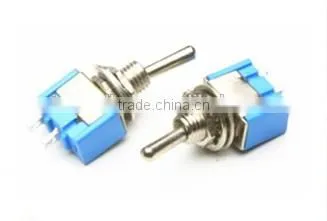 Miniature Toggle Switch MTS 101 ON-OFF Blue Colour
