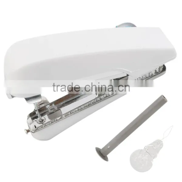 Top Sale Mini Handheld Manual Stitch Clothes Fabrics Sewing Machine Needlework Worldwide Store photo-2