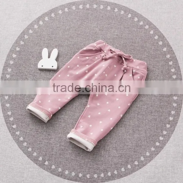Knitted Cotton Striped Pants Ruffle Pants for Kids Wholesale Children's Boutique Clothing photo-5
