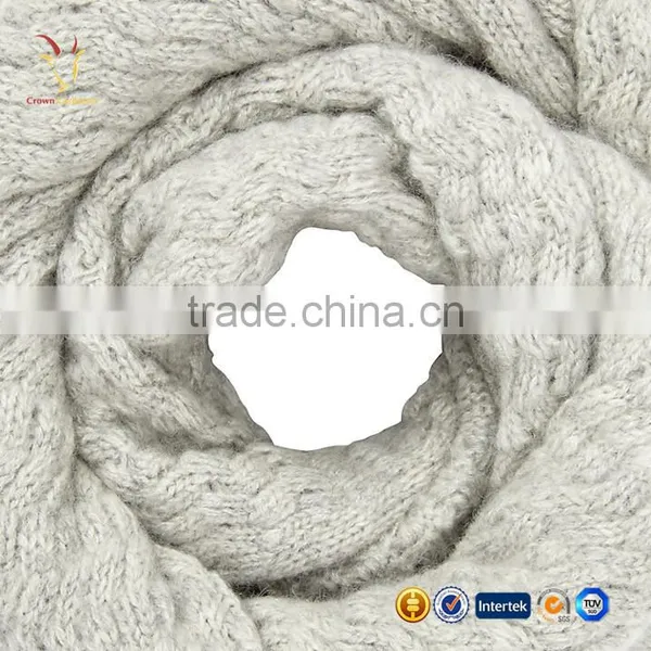 Made Round Scarf Cashmere Merino Wool Scarf photo-2