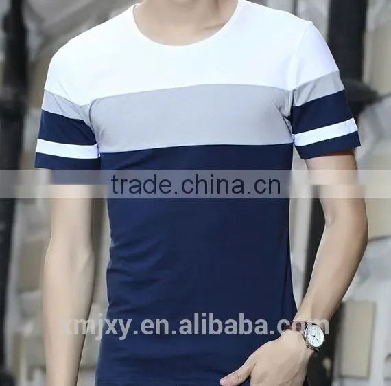 Cheap 100% Cotton Men's t Shirt Short Sleeve photo-2