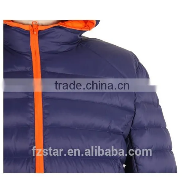OEM Custom Hot Sell Men's Foldable Ultralight Down Jacket M1014 photo-4