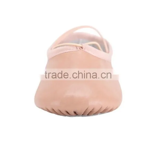 2015 New Style-genuine Leather Split Sole Ballet Shoes-soft Baby Dancing Shoes photo-4