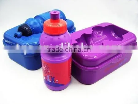 Portable School Lunch Box With Sports Bottle Kits photo-2