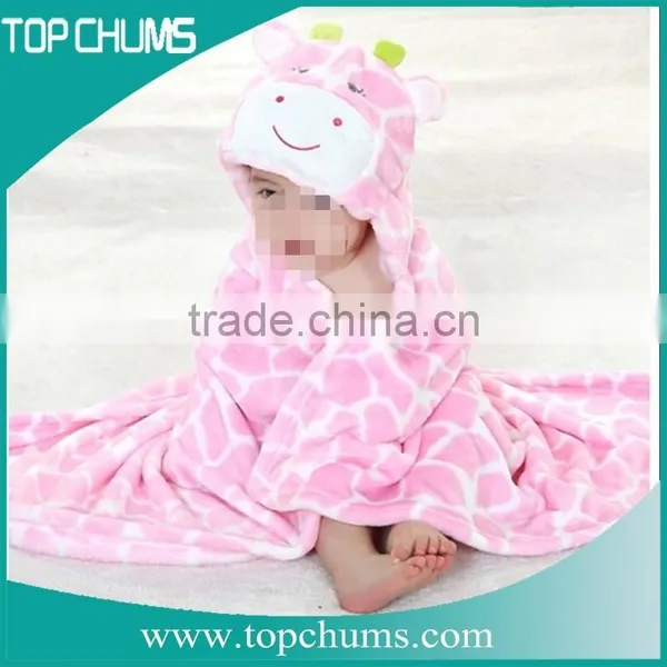 Top Quality Hot Sale Bathrobes for Kids With Print Animal Hooded From Gold Supplier photo-3