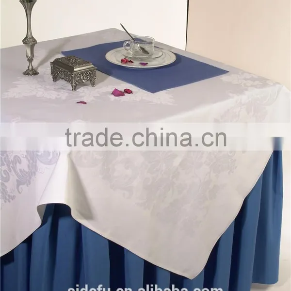 100% Polyester Fancy Banquet Hotel Table Skirt photo-6