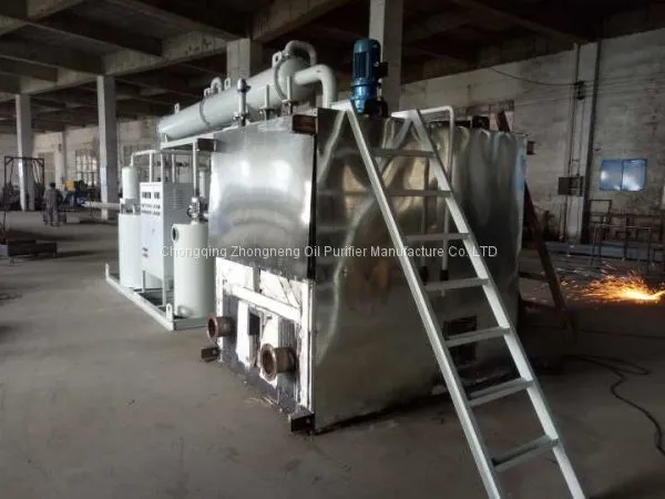 BOD Black Dirty Oil Distillation Machine, Base Oil Producing Plant photo-2
