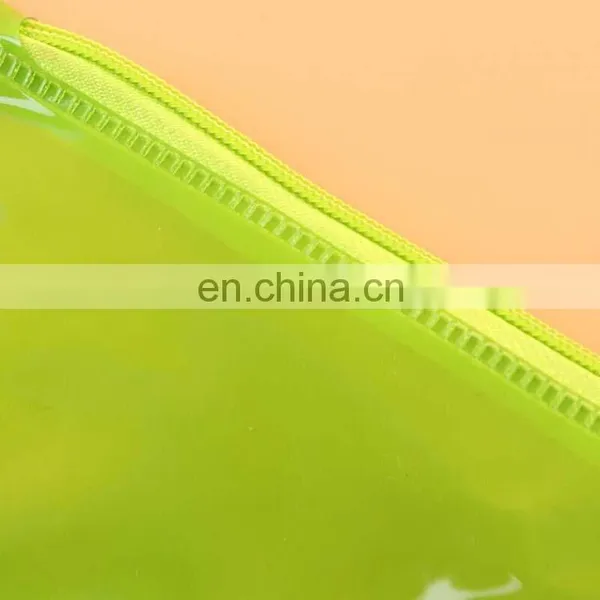 Hot Sale Cute Coloring Printing Pvc Zipper Bag for Pencil/pen Packing PVC Plastic Bag With Zipper photo-5