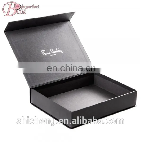 Custom Printed Magnetic Foldable Black Gift Box photo-2